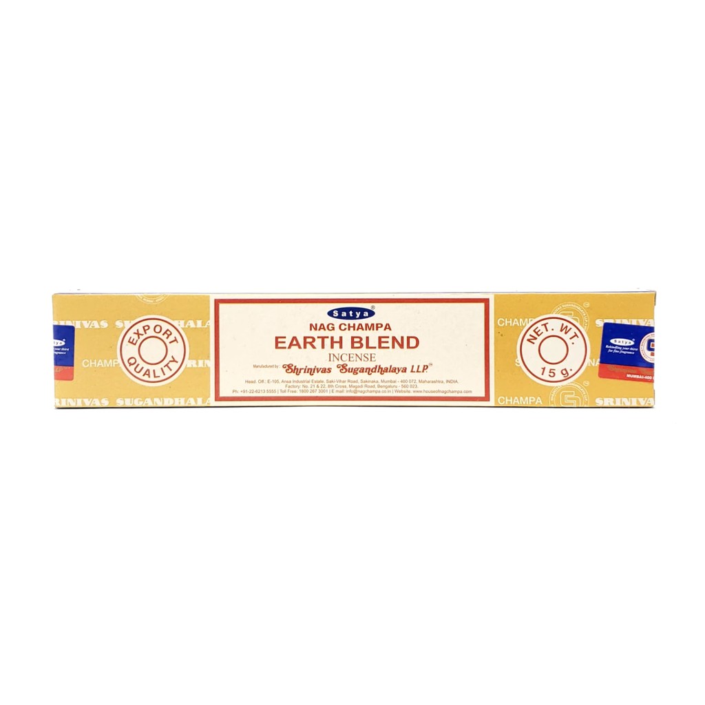 EARTH BLEND Satya Tạo tâm trạng thoải mái, thúc đẩy suy nghĩ hành động - THẢO MỘC XÔNG NHÀ