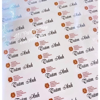STICKER DÁN ĐỒ DÙNG HỌC TẬP