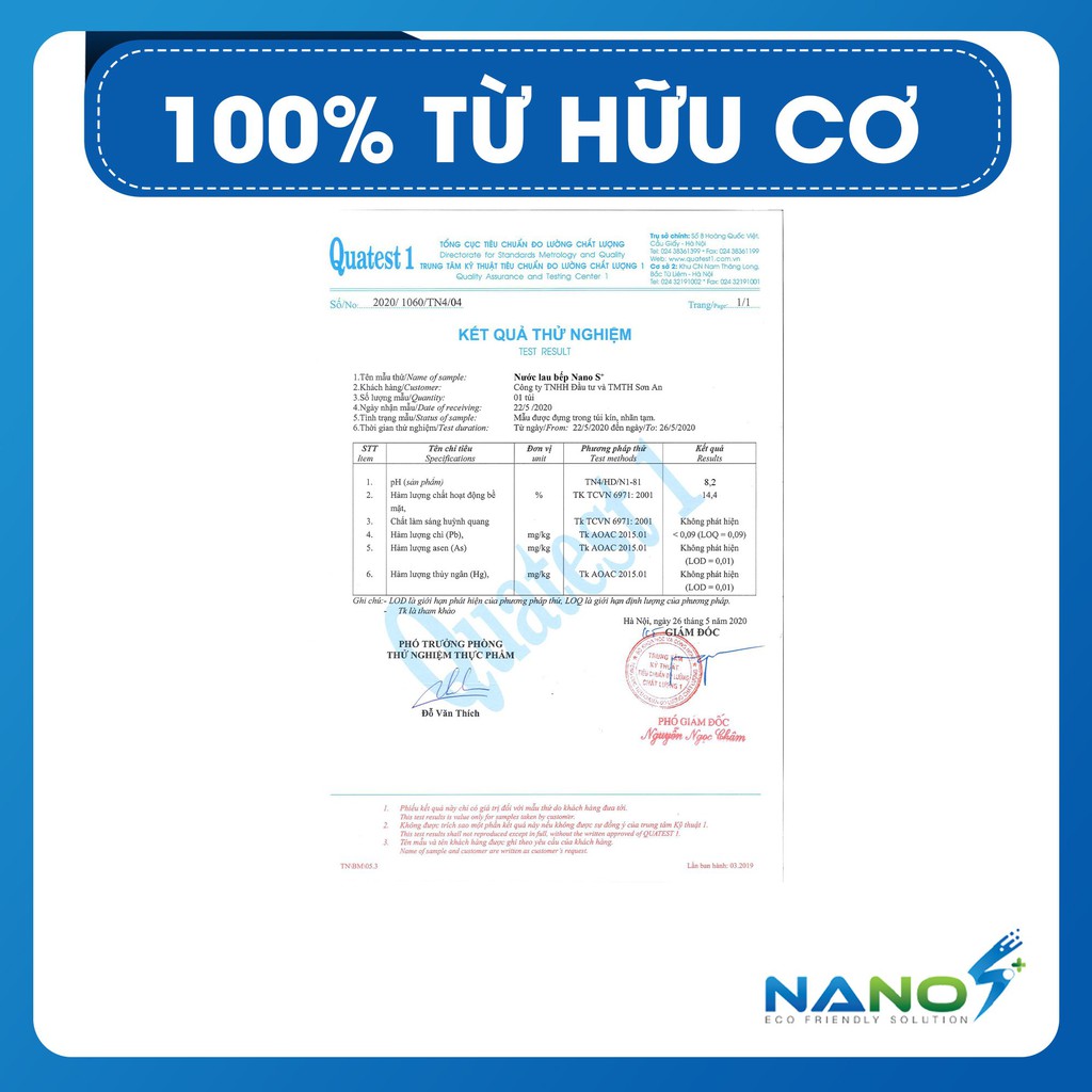 Dung dịch khử khuẩn Nano Bạc ( 1000ml )