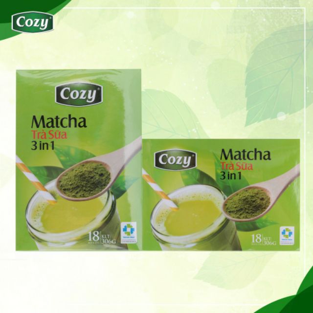 Trà Sữa Matcha Cozy Hòa Tan