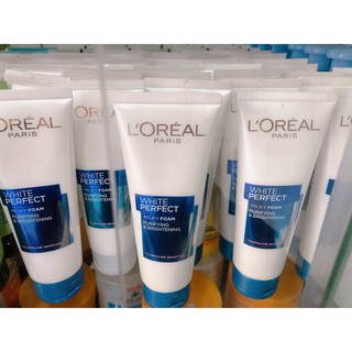Sữa Rửa Mặt Làm Sạch & Trắng Mịn Da L'Oreal Paris White Perfect 100ml