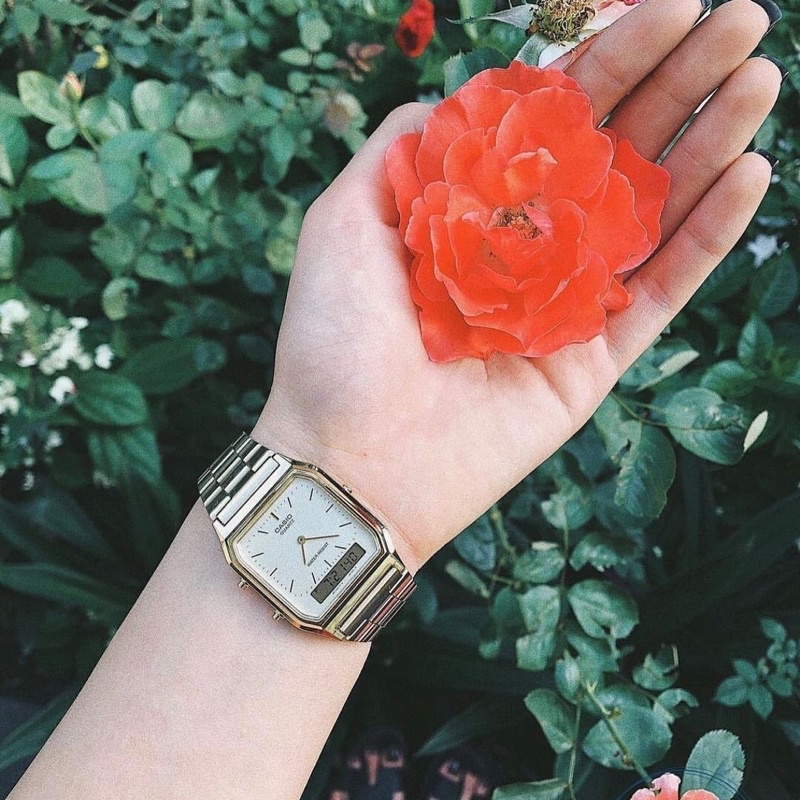 Đồng hồ nam nữ unisex AQ-230 chính hãng new fullbox