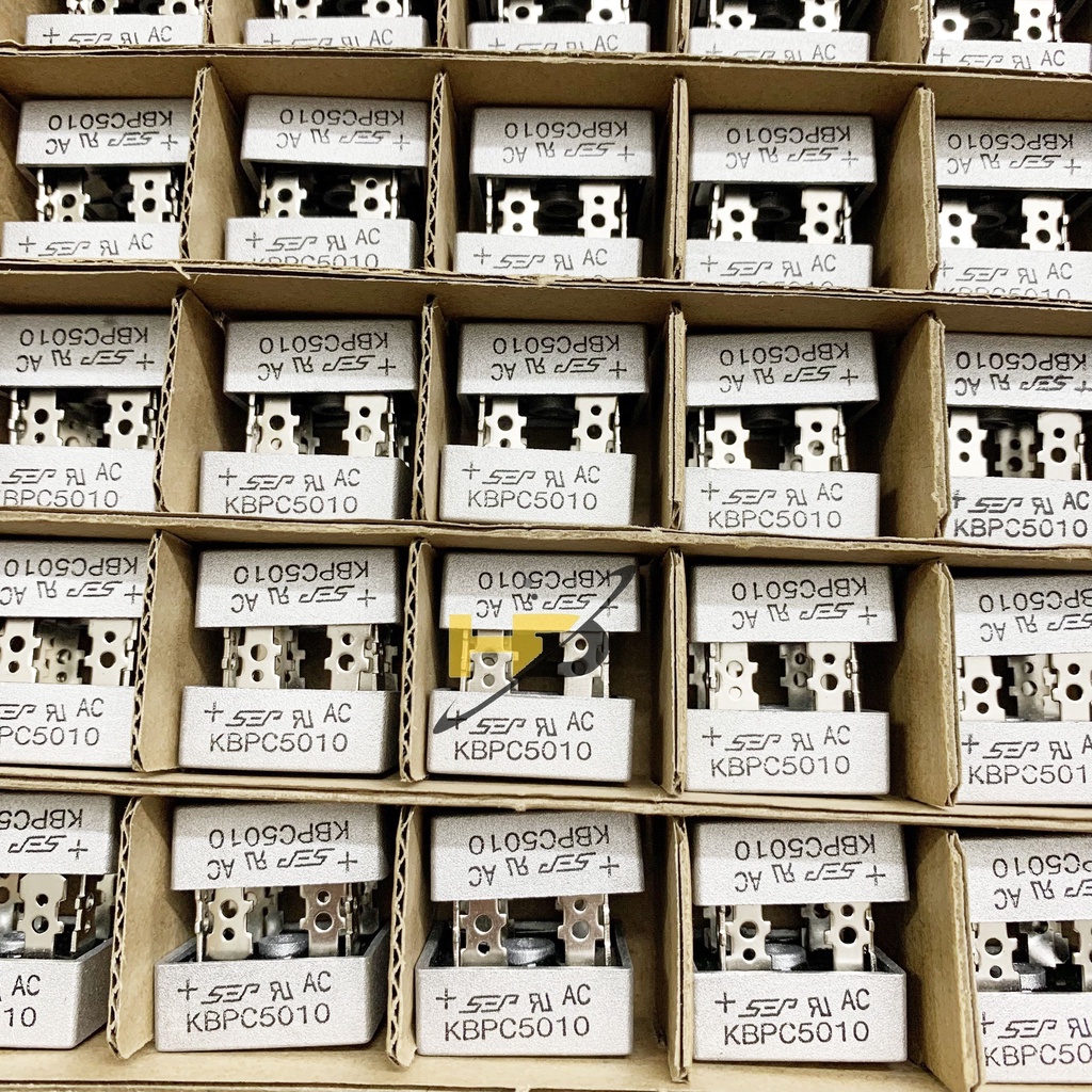 Diode Cầu KBPC3510 - KBPC5010 Chân Hàn Mạch Và Chân Cốt Chính Hãng SEP
