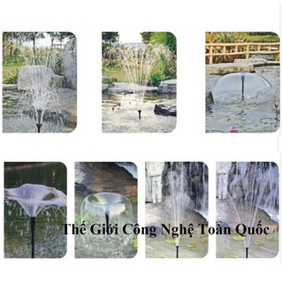 đài phun nước bể cá thủy sinh - vòi phun nước hồ cá loại to đẹp