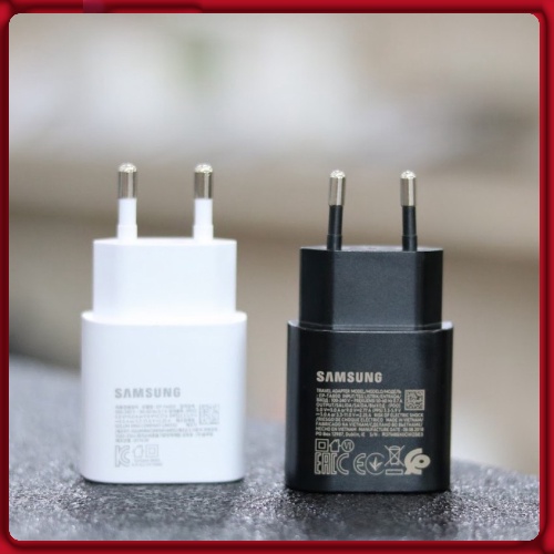 Bộ củ cáp sạc nhanh 25W Samsung chính hãng Bắc Ninh hàng xuất khẩu xin sò không nóng máy giật lag bảo hành dài hạn