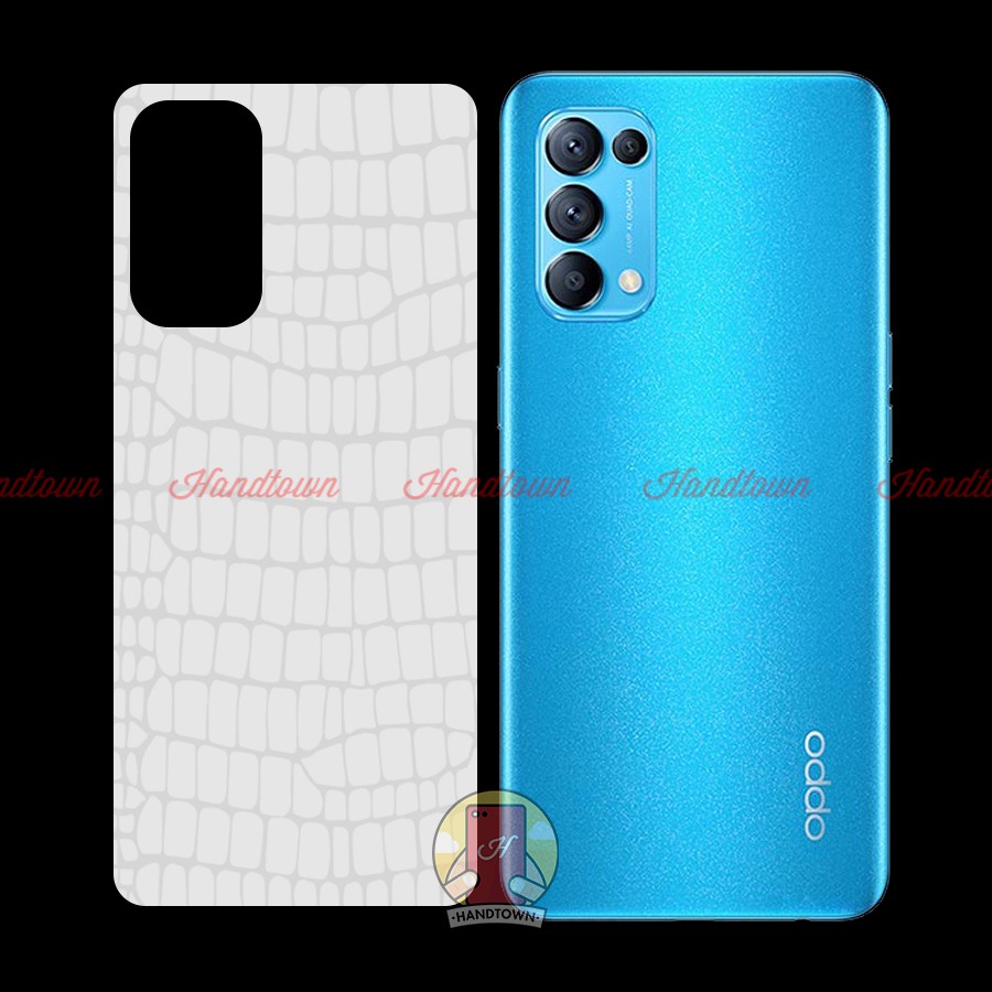 Dán PPF Mặt Lưng Oppo Reno 5 4G Reno 5 5G Reno5 4G Reno5 Kính Cường Lực Dẻo Vân Cá Sấu / Hiệu Ứng Cầu Vồng / Trong Suốt