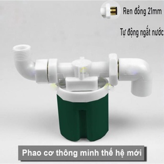 Phao nước tự động thông minh, van phao cơ không dùng điện tự động ngắt nước khi đầy
