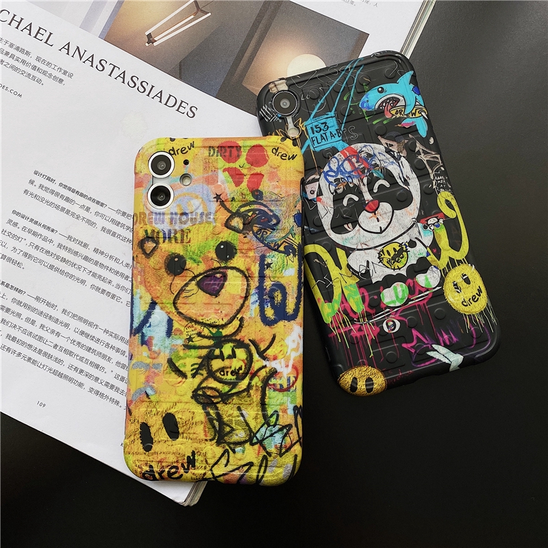 iPhone 12 Pro max Ốp điện thoại mềm in họa tiết graffiti dành cho iPhone 6/7/8 Plus / X / XS / XR / XS MAX / 11/11 PRO / 11 Pro MAX / SE2