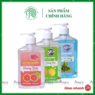 Gel rửa tay khô không cần nước SPCa Sạch khuẩn 99,9% KHÔNG nhờn rít, KHÔNG khô da - chai 600ml Tiết kiệm - Chính Hãng