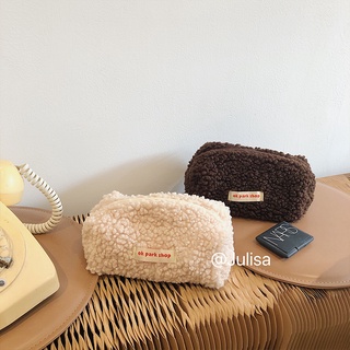 W&G Túi Đựng Mỹ Phẩm Bằng Lông Cừu Túi dự trữ