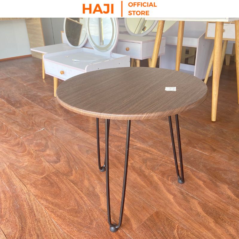 Bàn trà phòng khách thiết kế cạnh bo tròn thẩm mỹ chống nước tuyệt đối thương hiệu HAJI C63