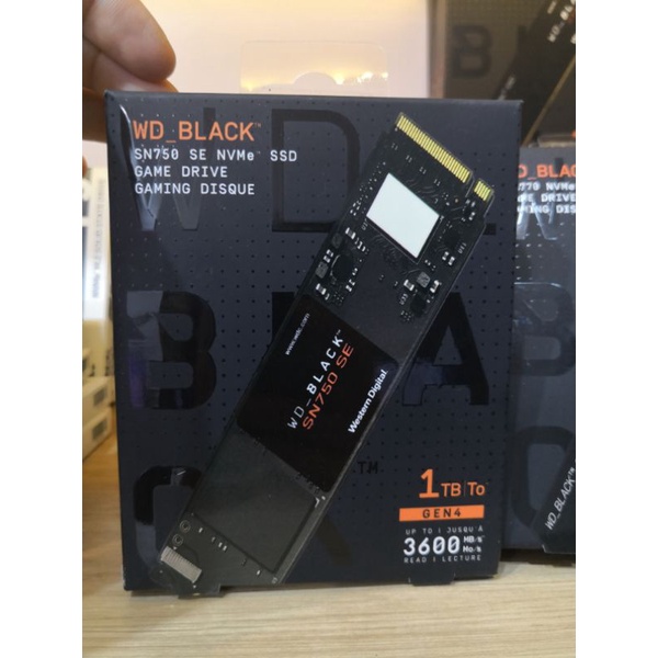 Ổ Cứng SSD WD BLACK SN770 500GB / SN770 1TB M2 PCIe NVMe Gen 4×4 WDS500G3X0E