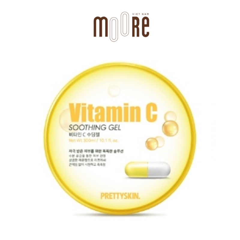 Gel dưỡng đa năng Pretty Skin Jeju Cica Soothing Gel 300g