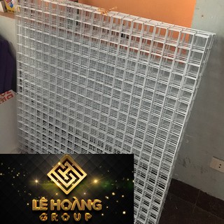 Combo Khung Lưới Treo 4 Tấm 100x100Cm và 2 Tấm 50x100C, Tay Cài 20Cm 100 Chiếc