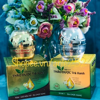 KEM NANO Q10 THẢO DƯỢC TRÀ XANH N10. (Hàng công ty)