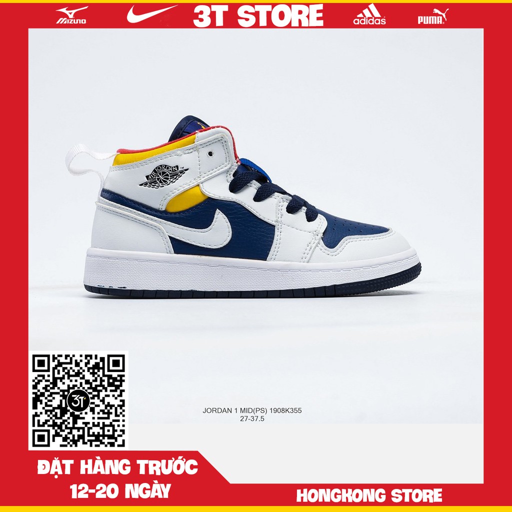 GIÀY SNEAKER MÃ SẢN PHẨM_Nike Air Jordan 1 Mid AJ1 NHIỀU MÀU PHONG CÁCH FULLBOX + FREESHIP KHI MUA 2 SẢN PHẨM