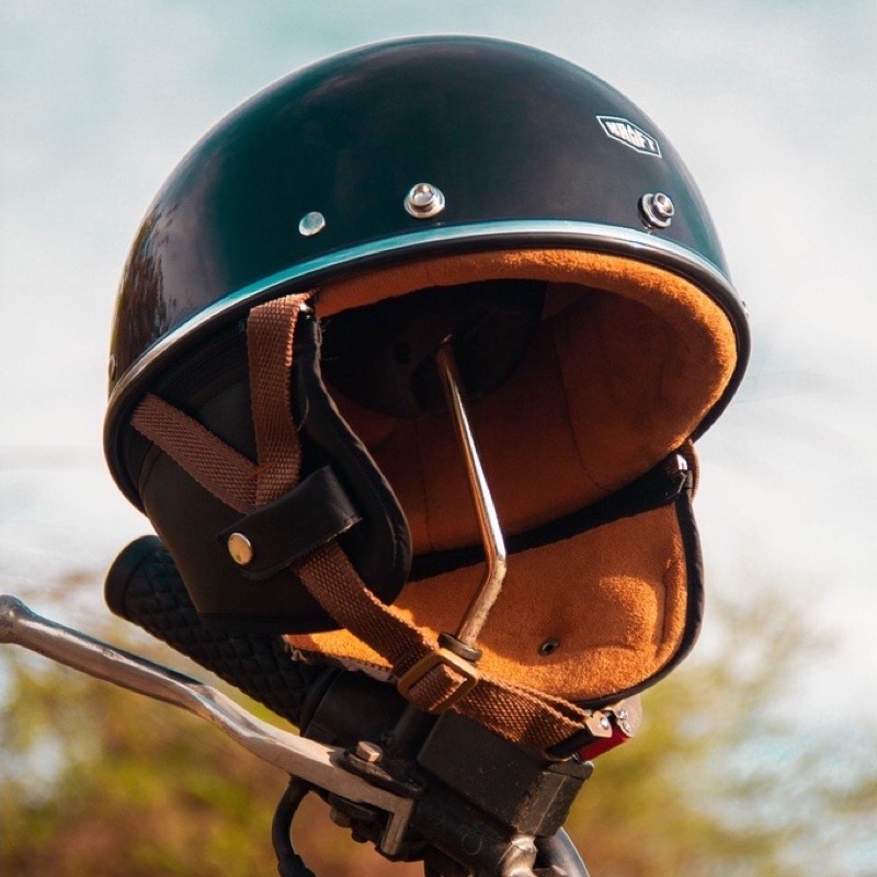 Nón Bảo Hiểm 1/2 Kraft Pegasus Helmet Vintage