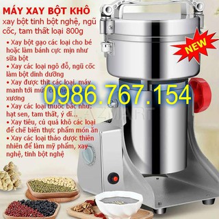 [Giá Rẻ Vô Địch] Máy xay bột ngũ cốc, xay tinh bôt nghệ làm đẹp, xay bột khô đa năng