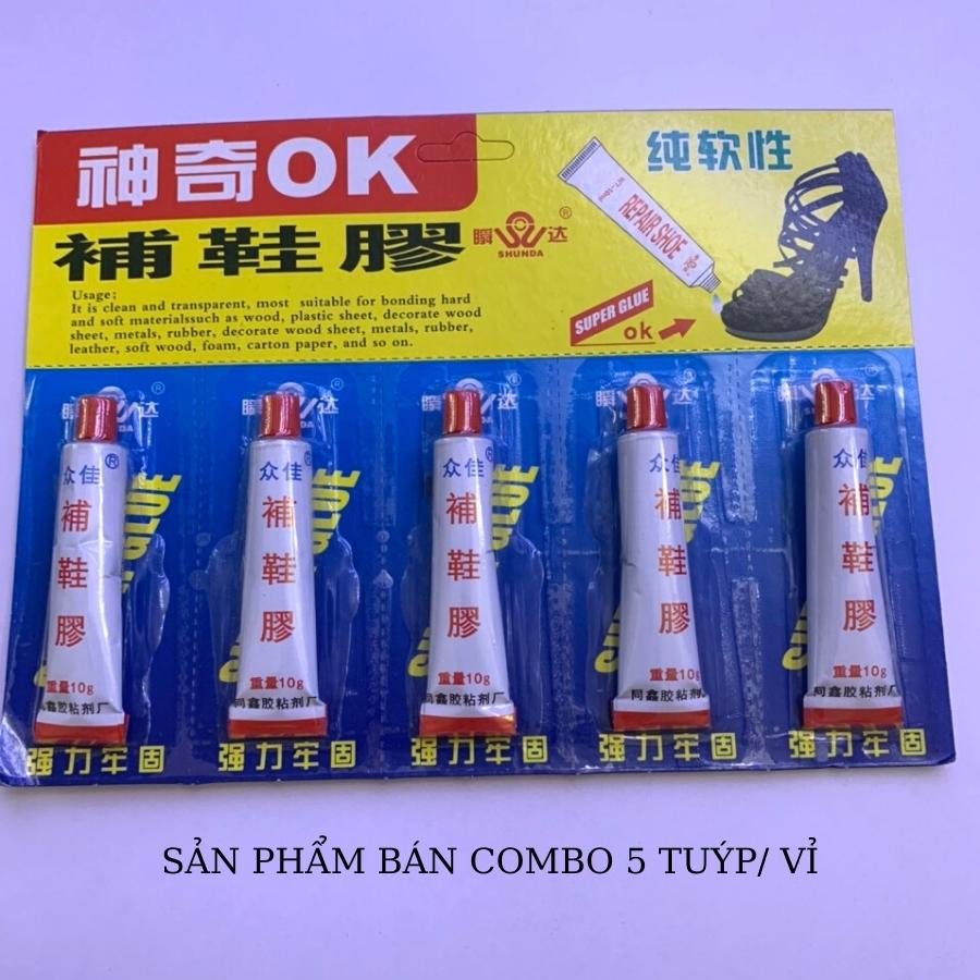Keo con chó dán giày dép siêu chắc chuyên dụng độ dính cao bám tốt chống nước an toàn cho da tay KD02