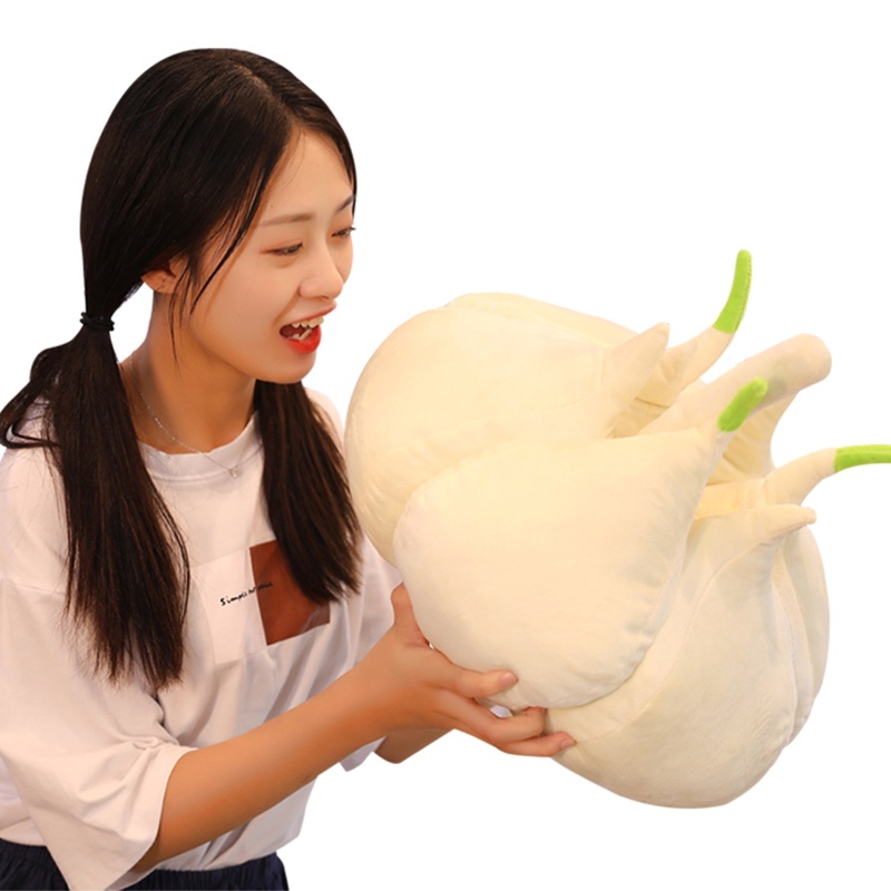 Gối ôm hình củ tỏi dễ thương vui nhộn cho dịp lễ tình nhân