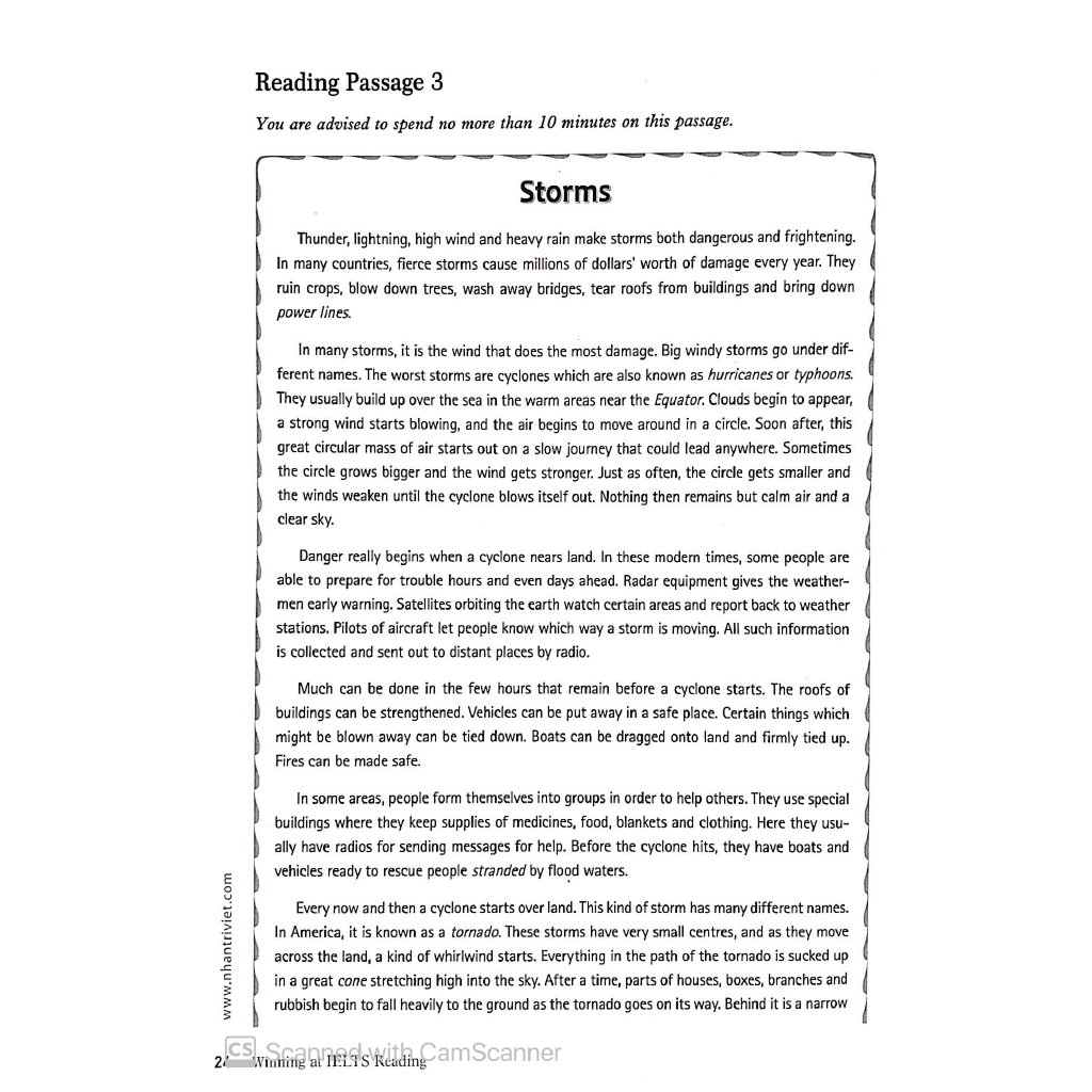 Sách - Winning At IELTS Reading