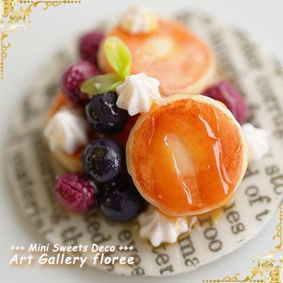 Khuôn bánh pancake mô hình thức ăn nhà búp bê dollhouse miniature silicone mold