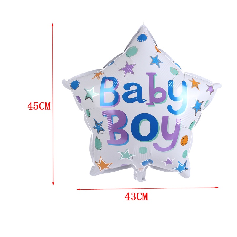 Bộ 5 Bong Bóng Foil Họa Tiết Chữ Happy Birthday 1 Dùng Trang Trí Tiệc Sinh Nhật Cho Bé