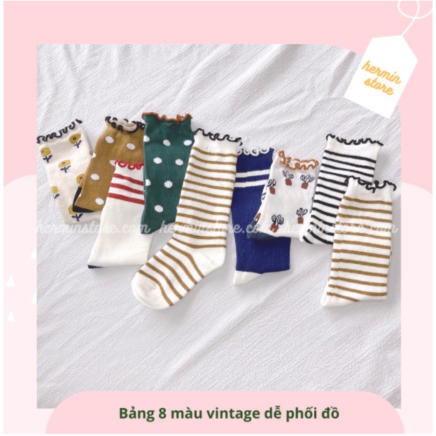 ❤️❤️Combo vỉ 5 đôi tất nhiều mẫu cho bé trai bé gái