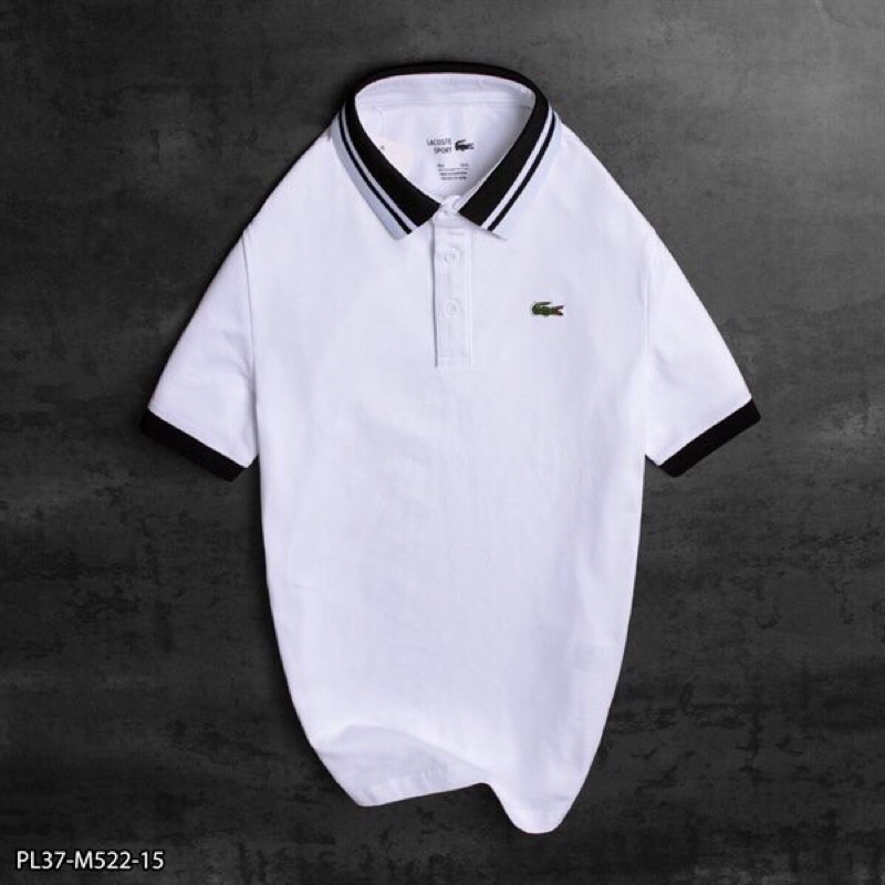 Áo thun polo nam Lacos.te( hàng lẻ size)