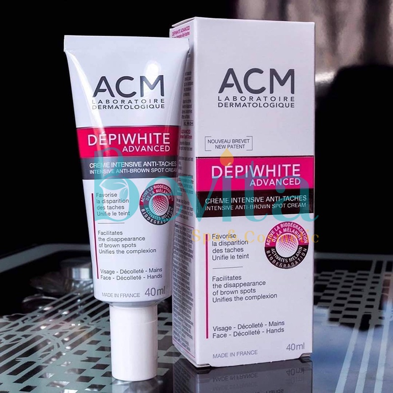 Kem dưỡng sáng da ACM Depiwhite Advanced Intensive Anti Brown Spot Cream 40ml, kem dưỡng giúp mờ tàn nhang - Bevita