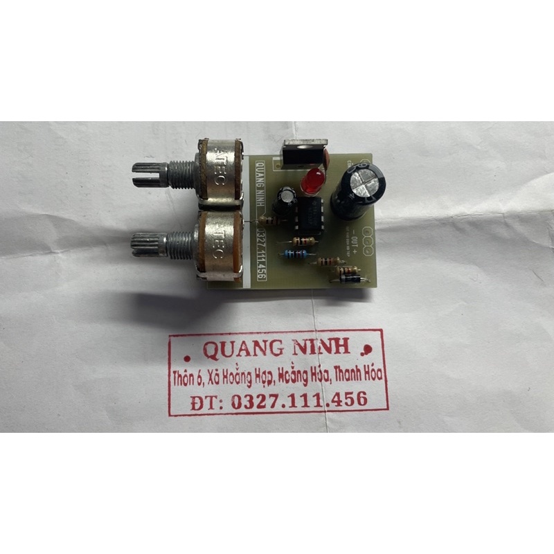 MẠCH BĂM XUNG 2 VẾ C CHUNG