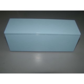 Hộp tiện ích chất liệu gỗ sơn mài màu xanh trời nhạt  - Kich thuoc 20x6.5x7.5cm - B01