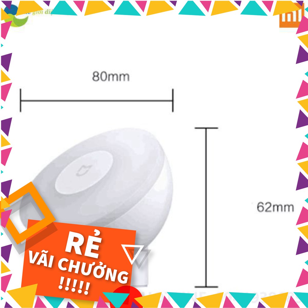 [SALE] Đèn ngủ cảm biến Xiaomi Mijia gen 2 MJYD02YL dùng pin AA - Bảo Hành 6 Tháng - Shop Thế Giới Điện Máy .
