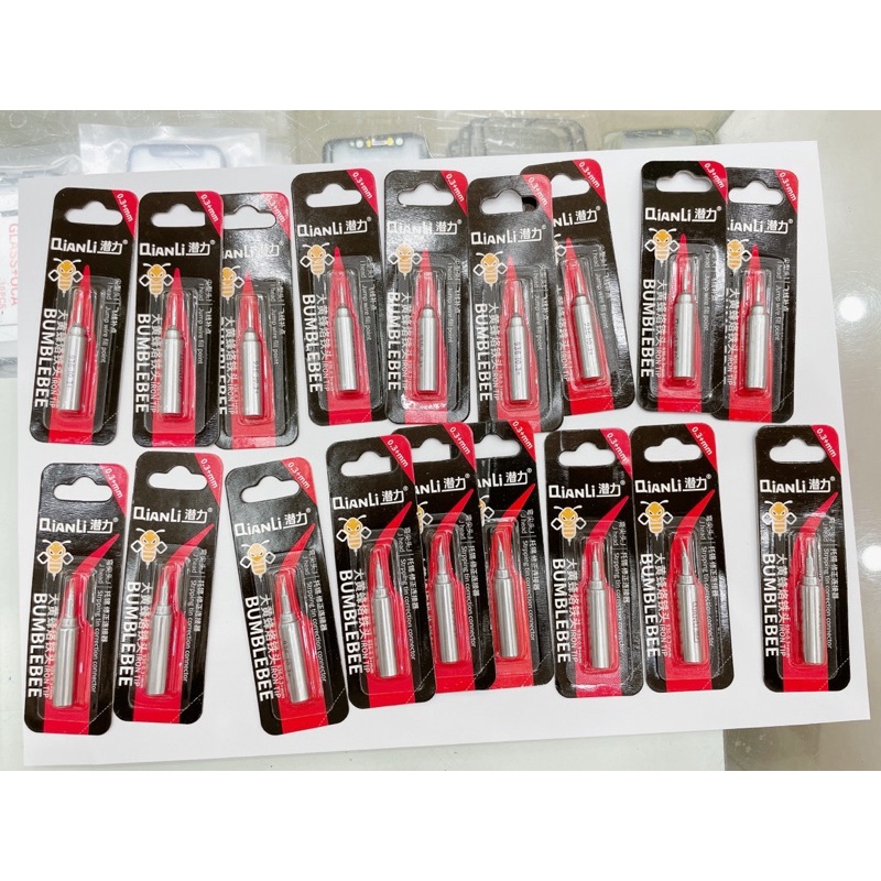 Mũi hàn cong và thẳng chính hãng Quanli 0,3mm