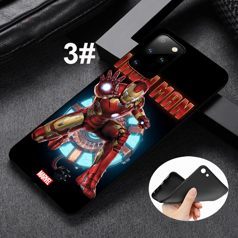 Ốp Điện Thoại Silicon Mềm Hình Iron Man Captain America Cho Samsung Galaxy J2 J4 J5 J6 Plus J7 J8 Prime Core Pro J4 + J6 + J730 2018 Gr60