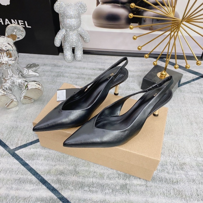SẴN SANDAL ZARA BASIC GÓT ĐỒNG
