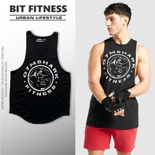 Áo ba lỗ Gymshark cao cấp - Áo Tanktop tập Gym logo chuẩn - BiT Fitness chuyên đồ tập Gym TT.GS.LGTR