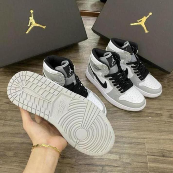 [full box+bill] Giày thể thao Jodan 1 xám đen cao cổ | BigBuy360 - bigbuy360.vn