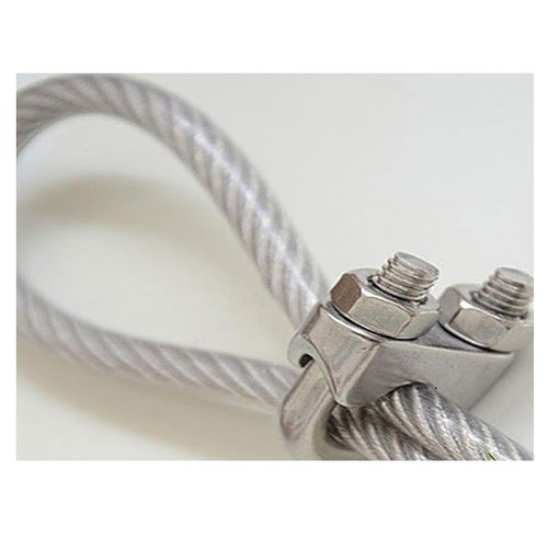 Cáp inox 304 bọc nhựa dài 10m, 15m, 50 mét dùng làm dây phơi quần áo, dây căng bạt hay trang trí