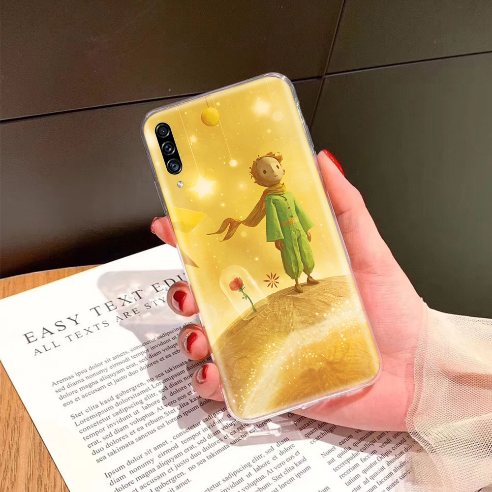 Ốp điện thoại trong suốt hình hoàng tử bé Ta110 cho iPhone 11 12 Mini X XS XR Pro Max