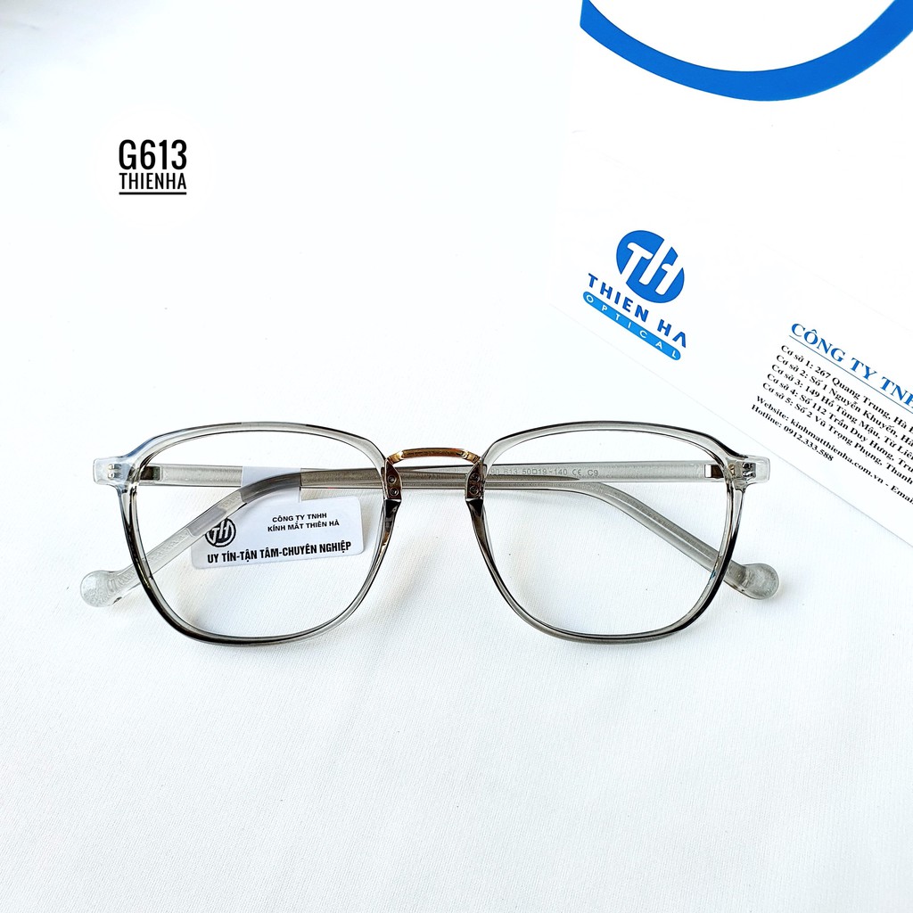 👑 [HÀNG CAO CẤP] Gọng kính nhựa dẻo form vuông unisex siêu rẻ-siêu hot , nhiều màu G613 👓 | WebRaoVat - webraovat.net.vn