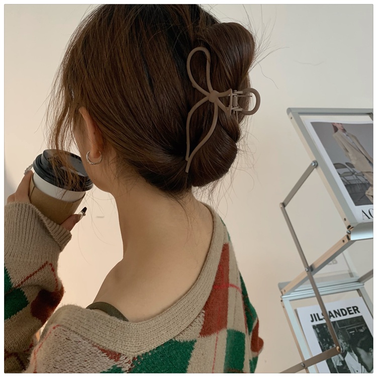 Kẹp Tóc Càng Cua Hình Cá Mập Đơn Giản Cho Nữ