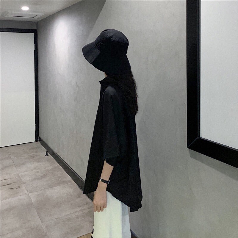 [Mã FAMARAL1 giảm 10K đơn 50K] [ẢNH THẬT ĐỘC QUYỀN REPLEI1986] Áo sơ mi đen, trắng | BigBuy360 - bigbuy360.vn