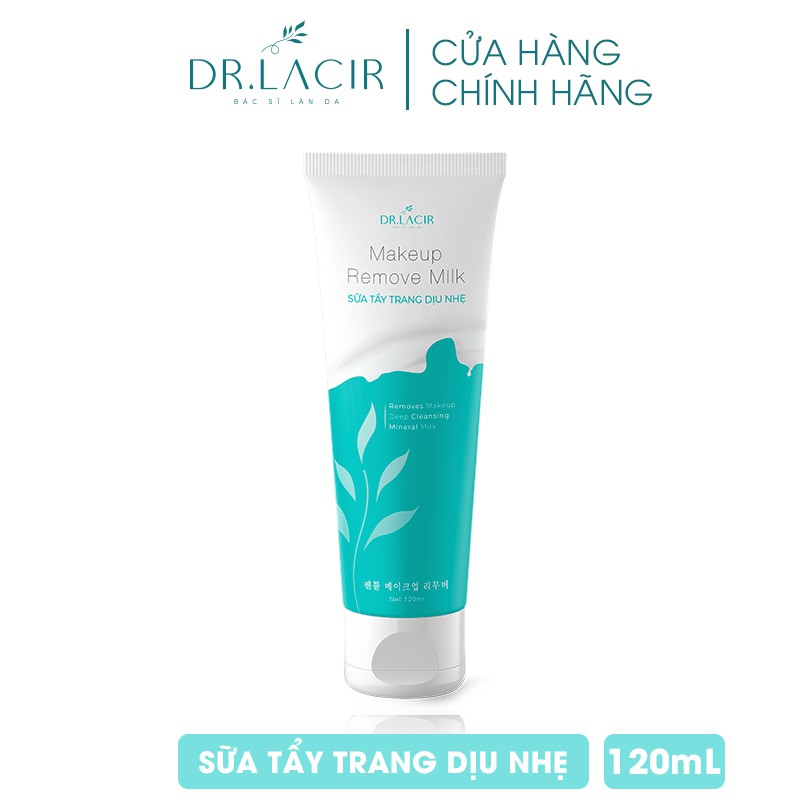 Sữa Tẩy Trang Dịu Nhẹ Dr.Lacir - Makeup Remove Milk 016