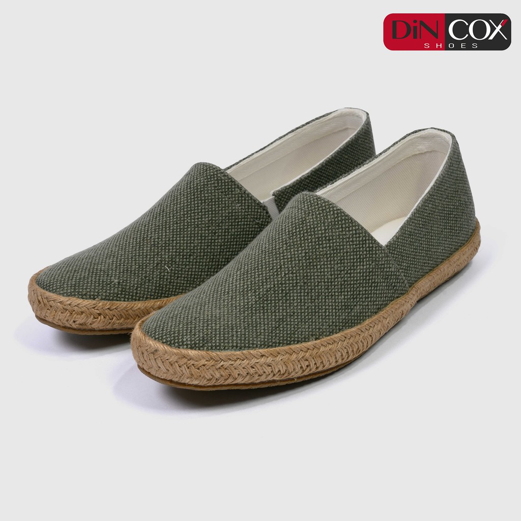 Giày Sneaker Dincox Lười Unisex 3160 Khaki