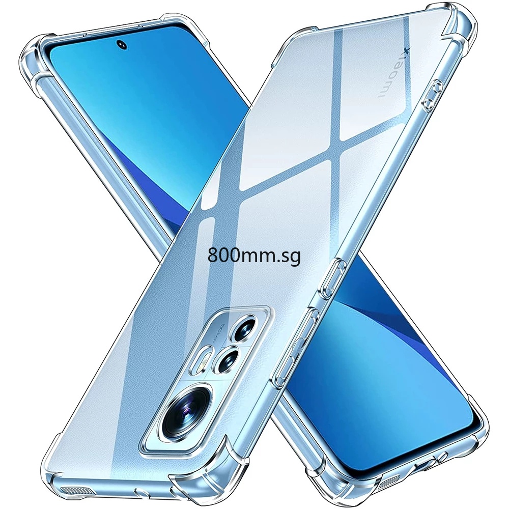 Ốp Điện Thoại Silicone Mềm Trong Suốt Cho Xiaomi 12 Lite 5G 12X 11T Pro Redmi Note 11 10 9T 9s 9 Pro Max Poco X4 GT X3 M4 Pro 5G NFC M3 F3