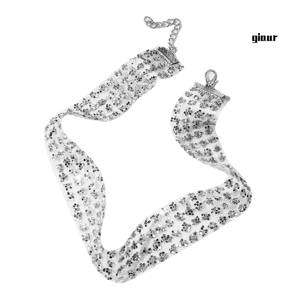 Vòng cổ choker lấp lánh thời trang cho nữ