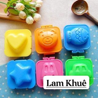 Khuôn bento ép cơm, làm đậu hũ