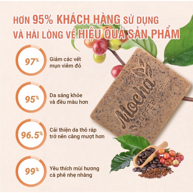 Xà Phòng Giảm Mụn Lưng Mocha Acne Body Soap, Đánh Bay Mụn Lưng, Láng Mịn Làn Da