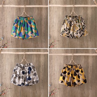 Quần short - quần short họa tiết hoa lá